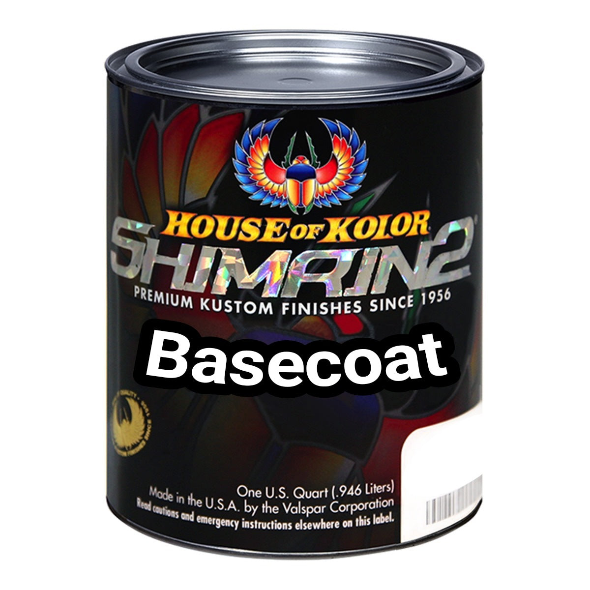 Spraying House of Kolor CANDY BLACK Over CARBON RED 