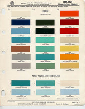 Load image into Gallery viewer, 1960&#39;s Ford Truck Paint Colors
