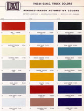 Load image into Gallery viewer, 1960&#39;s Chevrolet/GMC Truck Paint Colors
