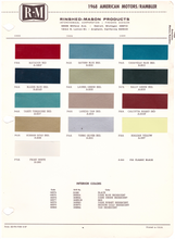 Load image into Gallery viewer, 1960&#39;s AMC/Rambler Paint Colors
