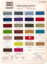 Load image into Gallery viewer, 1970&#39;s Dodge Paint Colors
