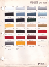 Load image into Gallery viewer, 1980&#39;s Chevrolet/GMC Truck Paint Colors
