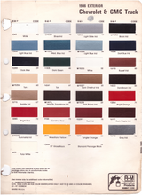 Load image into Gallery viewer, 1980&#39;s Chevrolet/GMC Truck Paint Colors
