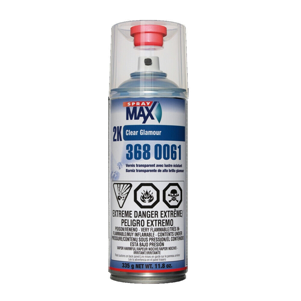 Spray Max 2K High Gloss Glamour Clear Coat Aerosol, SPM-3680061