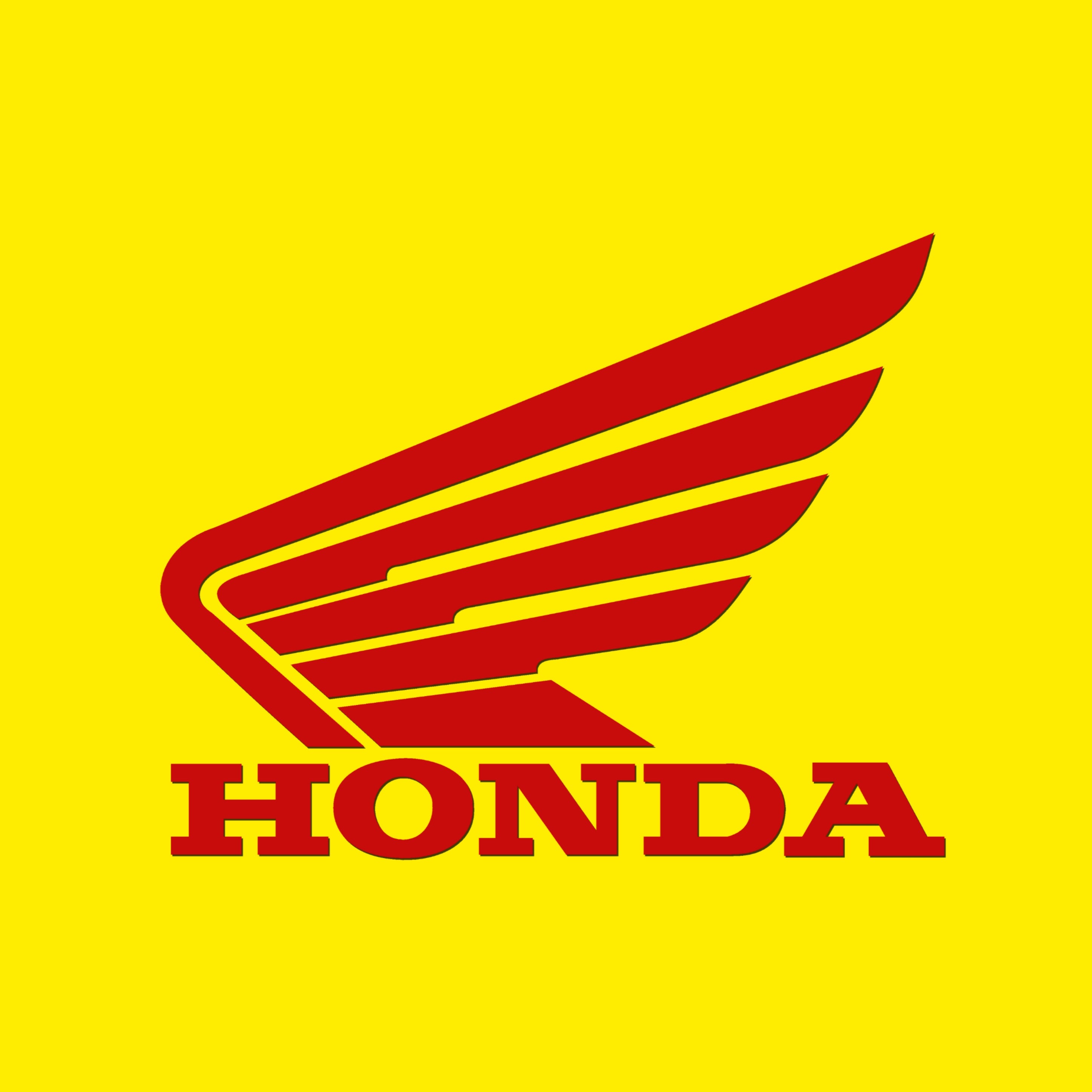 Printed vinyl Pair Of Honda Wings Logo | Stickers Factory